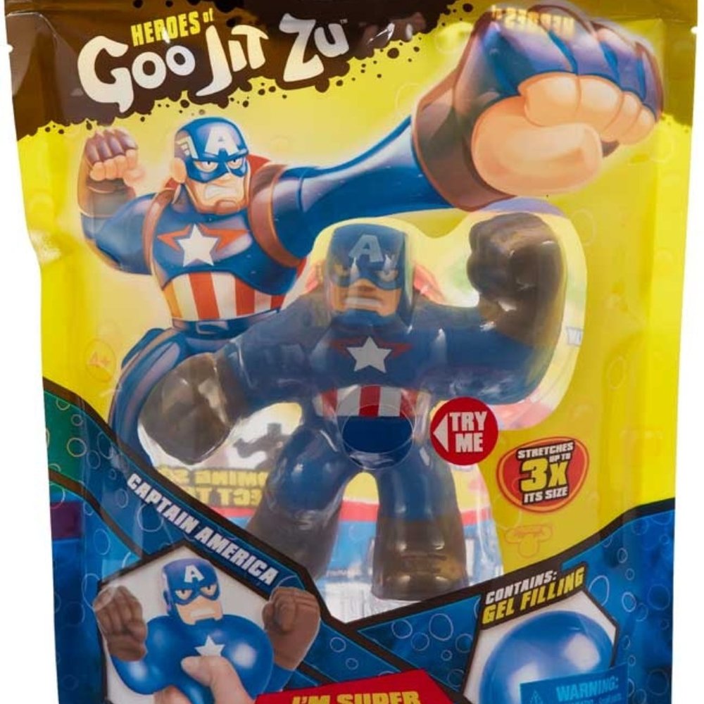 Marvel Heroes Of Goo Jit Zu Captain America